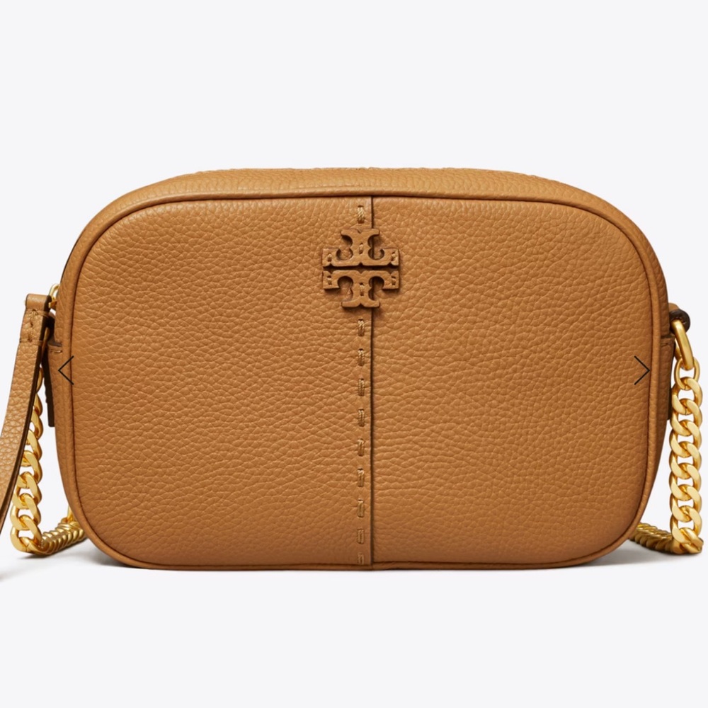 Tory Burch McGraw Camera Bag Tiramisu